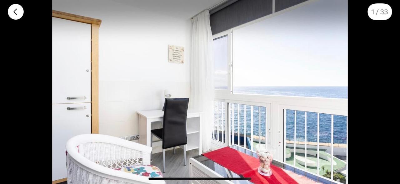 Atardecer Apartamento En Mesa Del Mar- Tacoronte Puerto De La Madera Apartman Kültér fotó